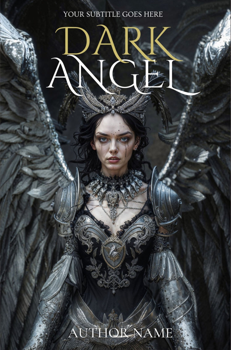 Dark Angel Pre-Made Book Cover