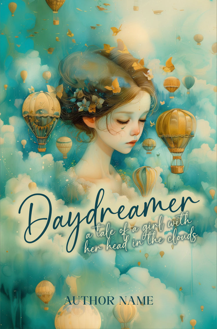 Daydreamer Pre-Made Book Cover