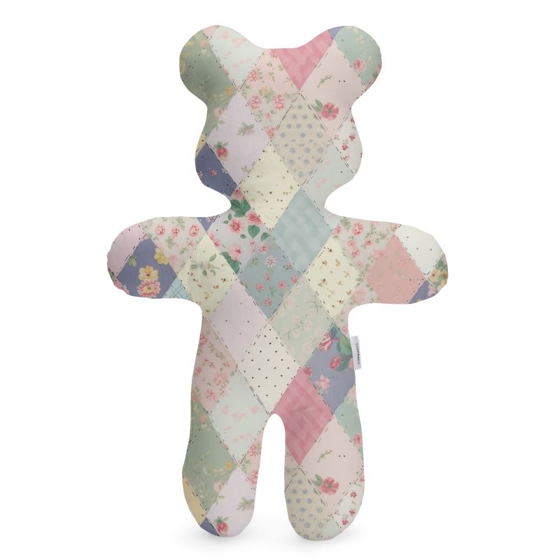 Harlequin Patchwork Teddy Bear