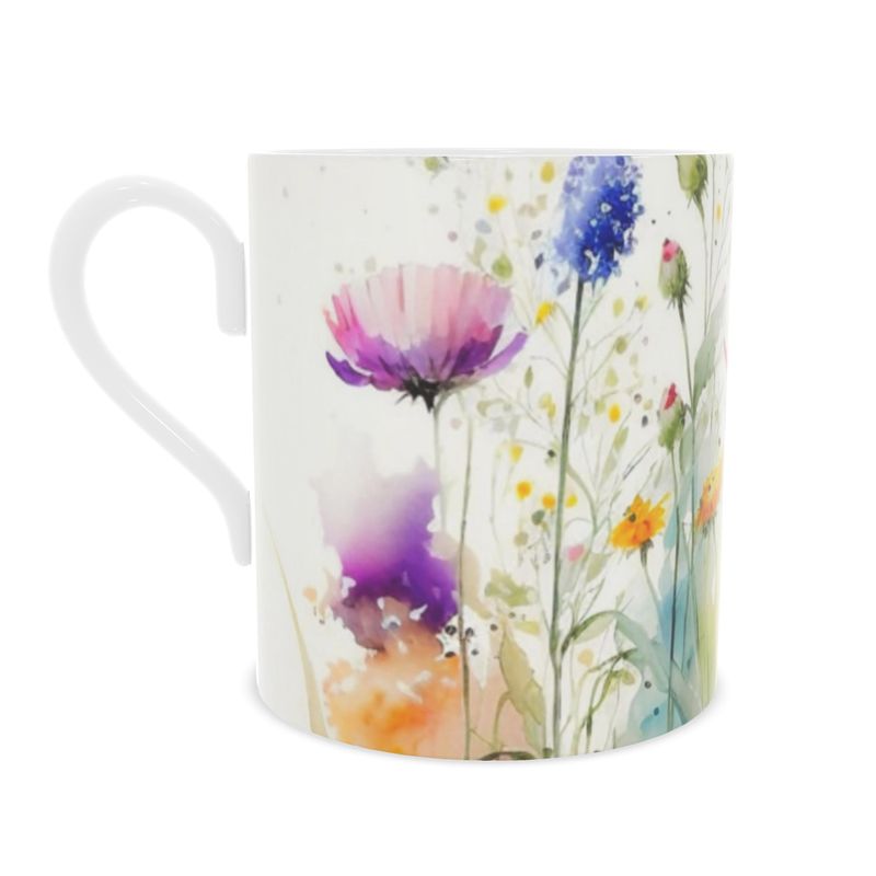 Meadow Flowers Bone China Mug