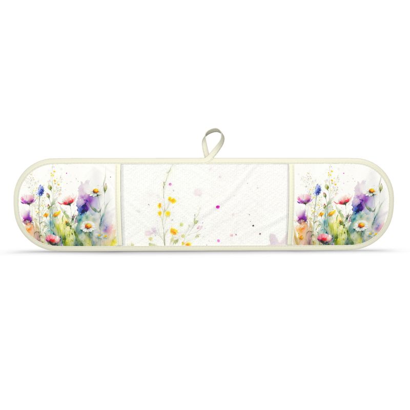 Meadow Flowers Double Oven Glove