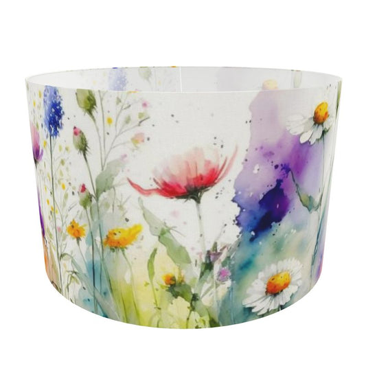 Meadow Flowers Drum Lamp Shade