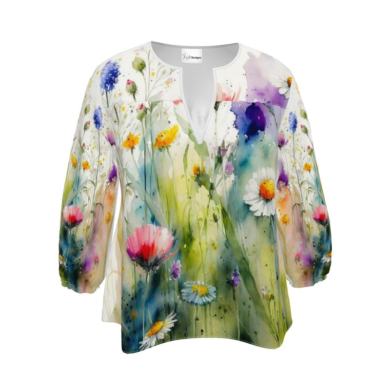 Meadow Flowers Women's Blouse