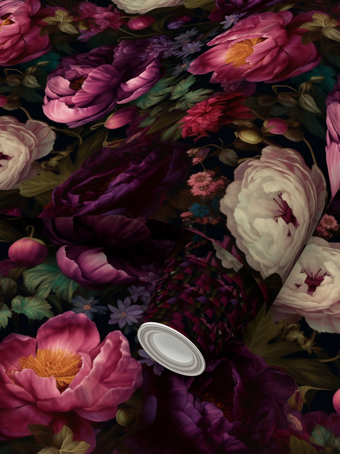 Enchanted Botanica Repeat Pattern Wallpaper