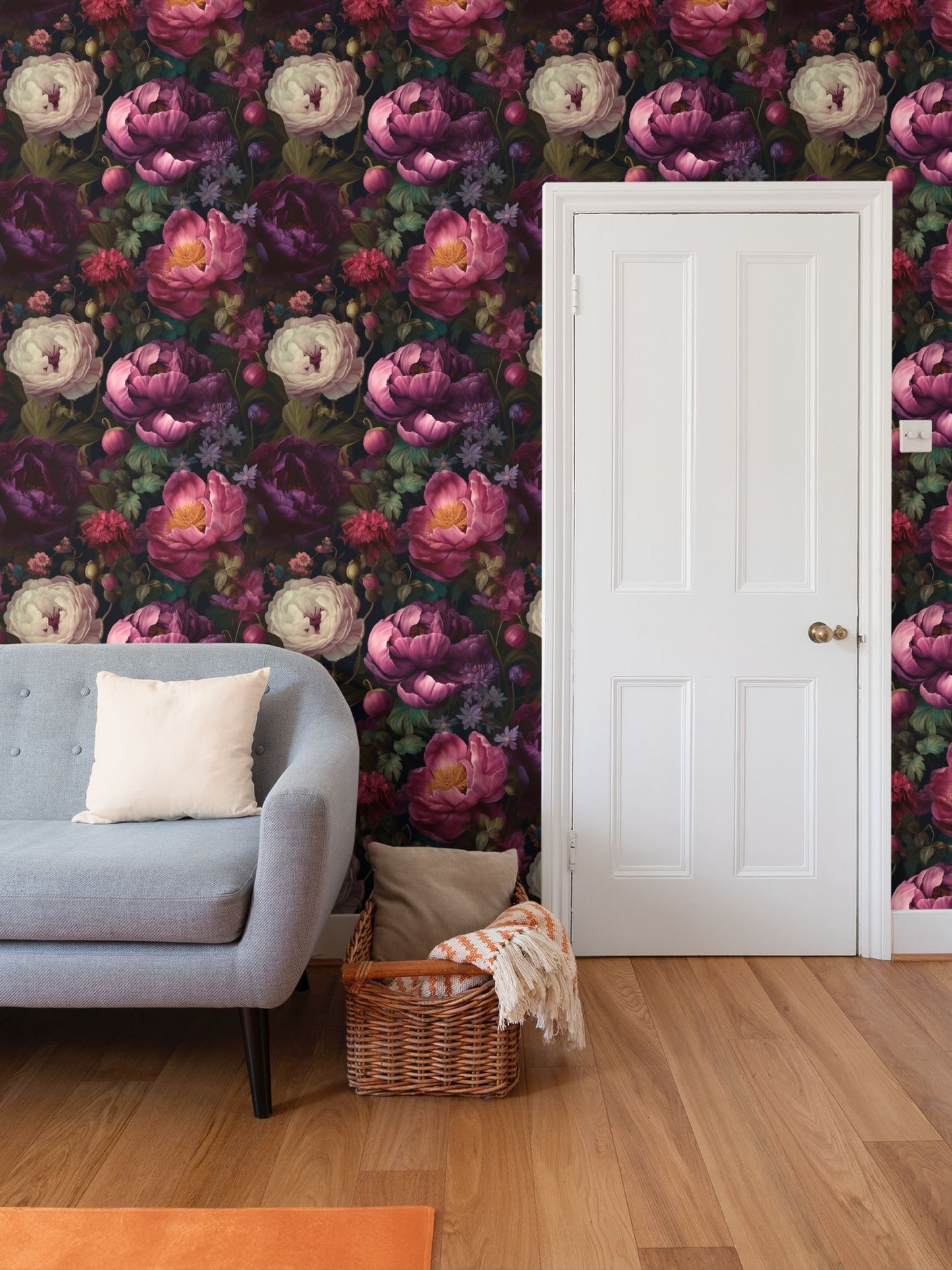 Enchanted Botanica Repeat Pattern Wallpaper
