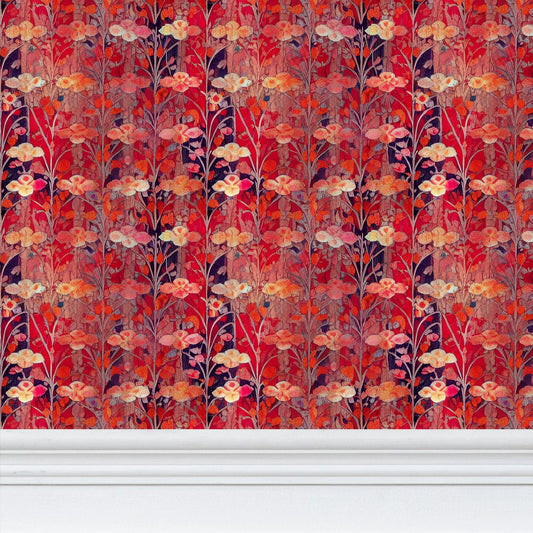 Cheerful Chaos Repeat Pattern Wallpaper