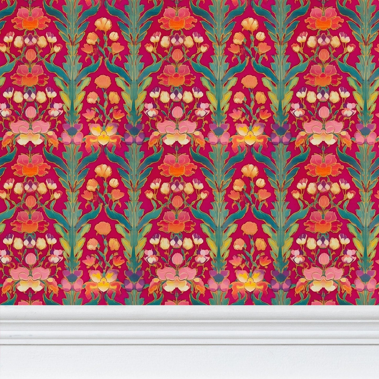 Kaleidoscope Dream Repeat Pattern Wallpaper