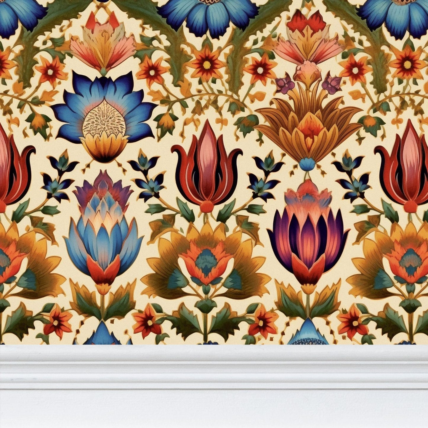 Imperial Majesty Repeat Pattern Wallpaper