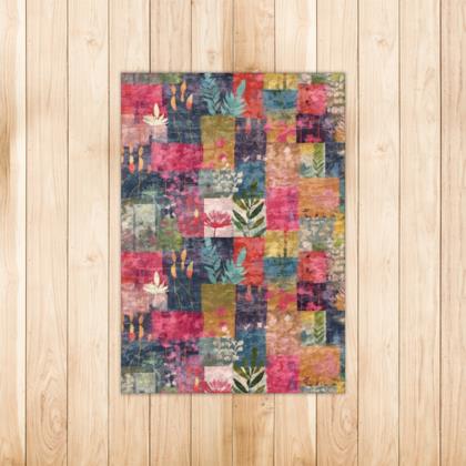 Pink Patchwork Rugs