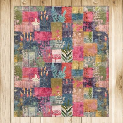 Pink Patchwork Rugs