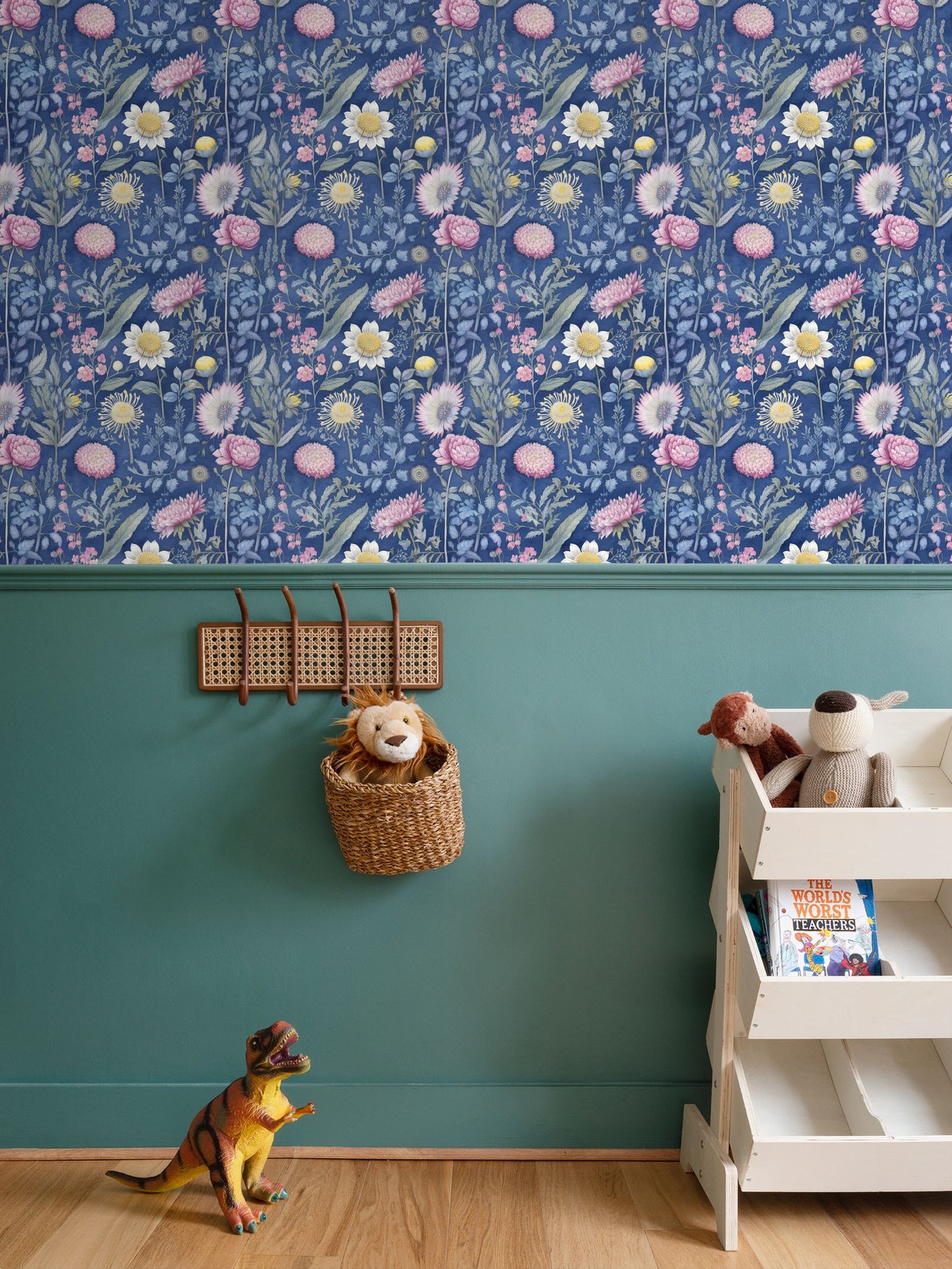 Dreamy Meadow Repeat Pattern Wallpaper