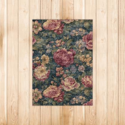 Carpet Bag Roses Rugs