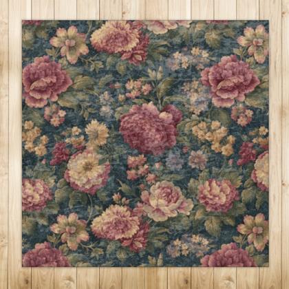 Carpet Bag Roses Rugs