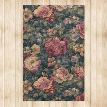 Carpet Bag Roses Rugs