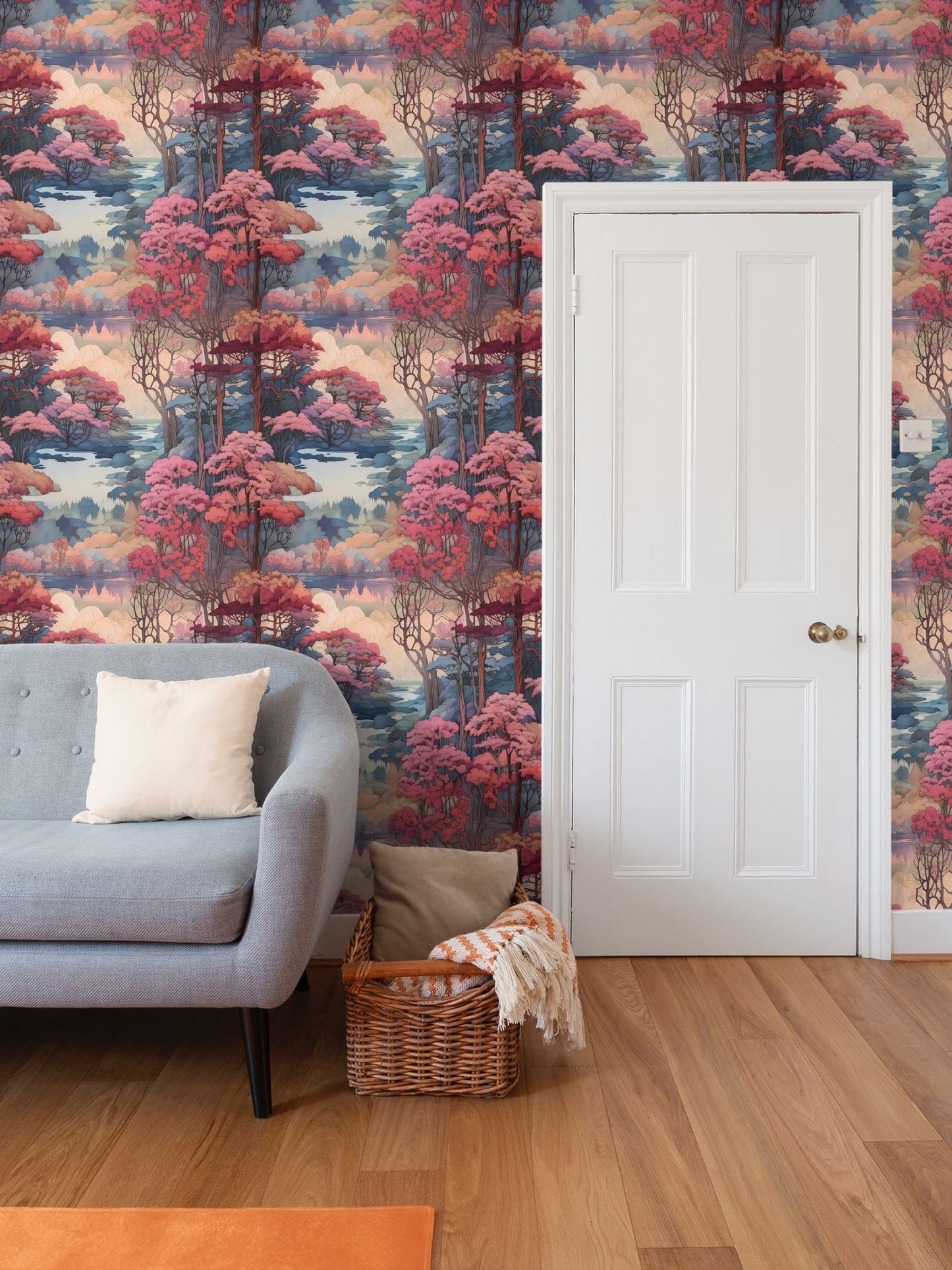 Bloomsbury Repeat Pattern Wallpaper