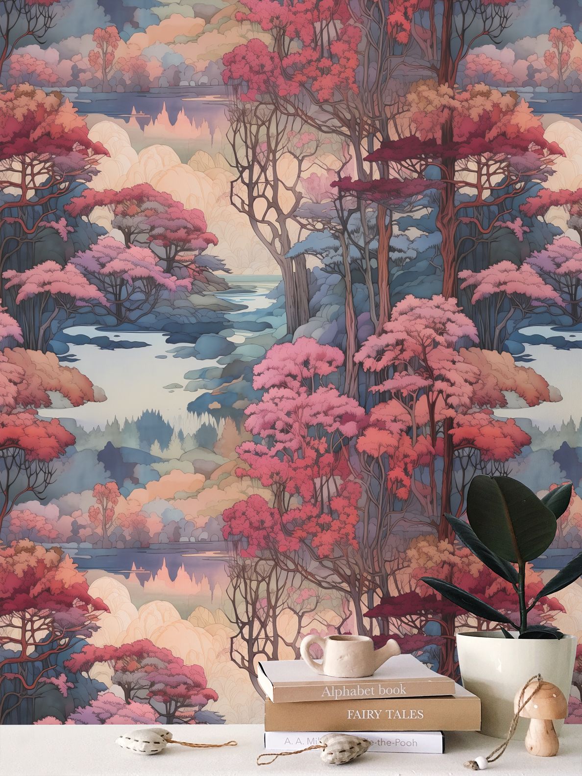 Bloomsbury Repeat Pattern Wallpaper