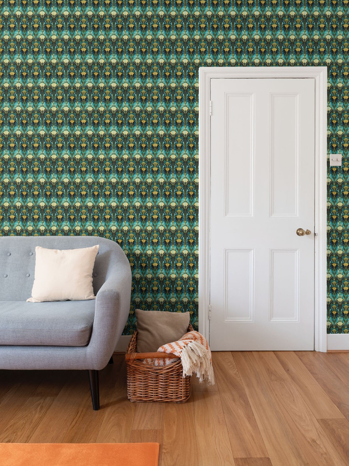 Golden Age Rhapsody Repeat Pattern Wallpaper