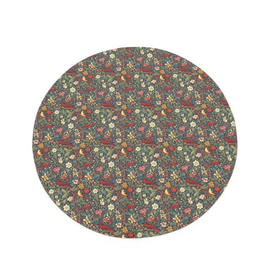Blooming Birds Tablecloth Round or Rectangular