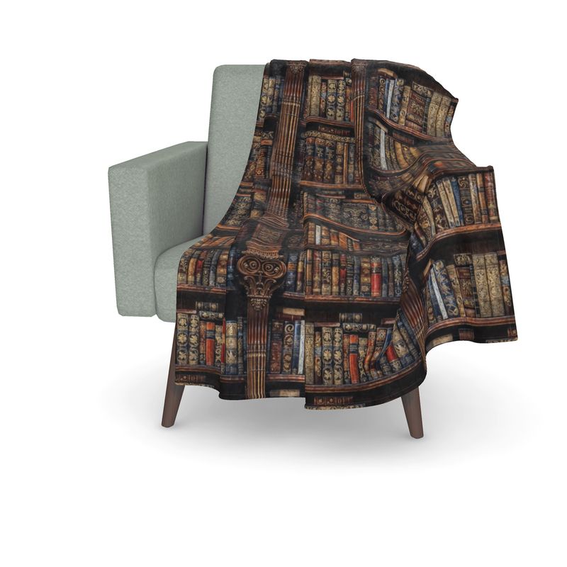 Bibliophile's Haven Throw