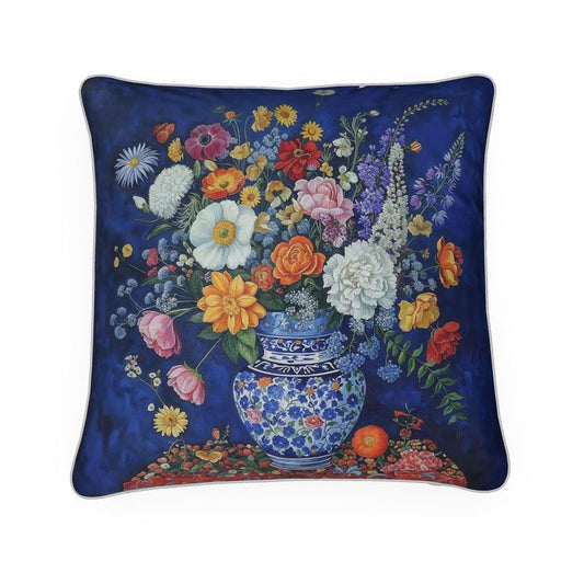 Blooming Blue Cushions
