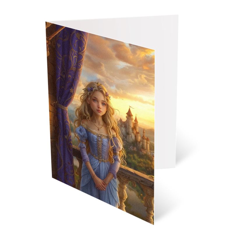 Lavender the Dragon Princess A6 Greetings Card Packs