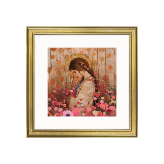 Ethereal Bloom Classic Framed Art Prints