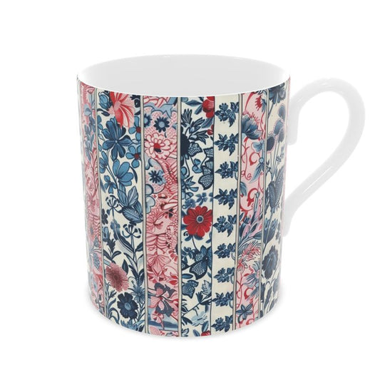 Seaside Blooms Bone China Mug