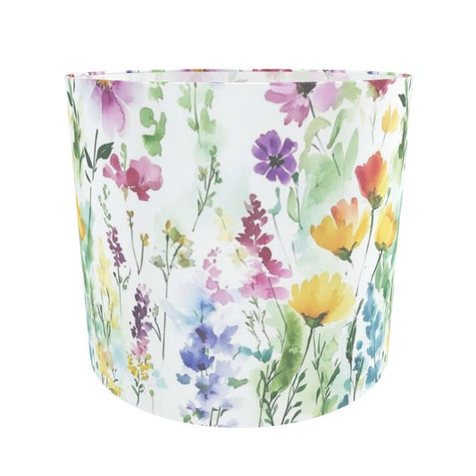 Banbury Meadow Watercolour Drum Lampshade