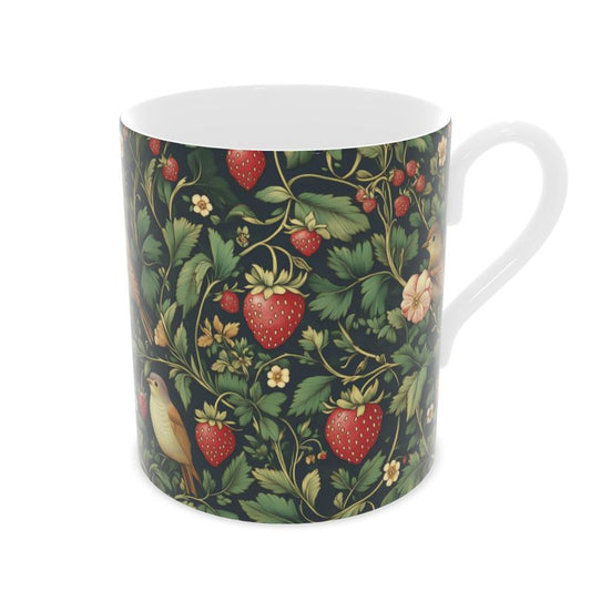 Vintage Strawberry Thieves Bone China Mug