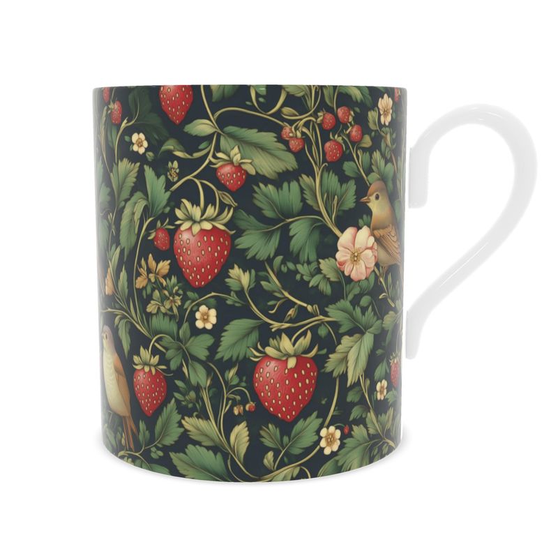 Vintage Strawberry Thieves Bone China Mug