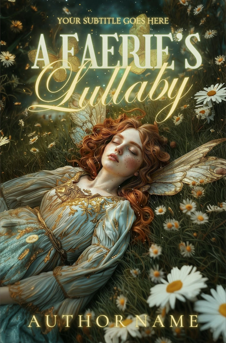 A Faerie's Lullaby Pre-Made Book Cover