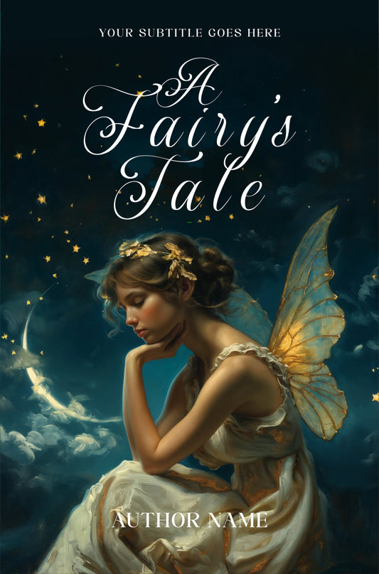 A Fairy's Tale Pre-Made Book Cover