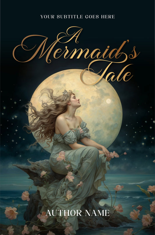 A Mermaid’s Tale Pre-Made Book Cover