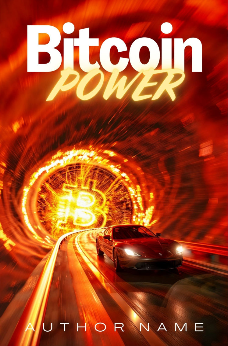 Bitcoin Power Pre-Made Book Cover