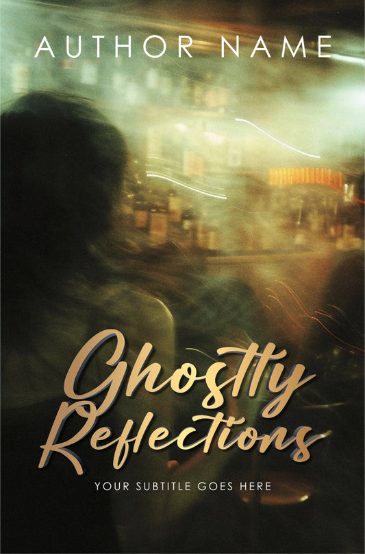 Ghostly Reflections Pre-Made Book Cover