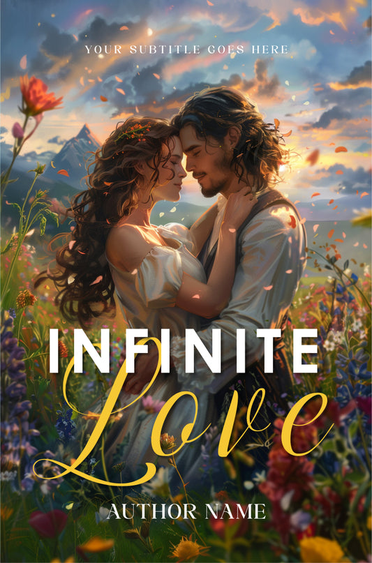 Infinite Love Pre-Made Book Cover