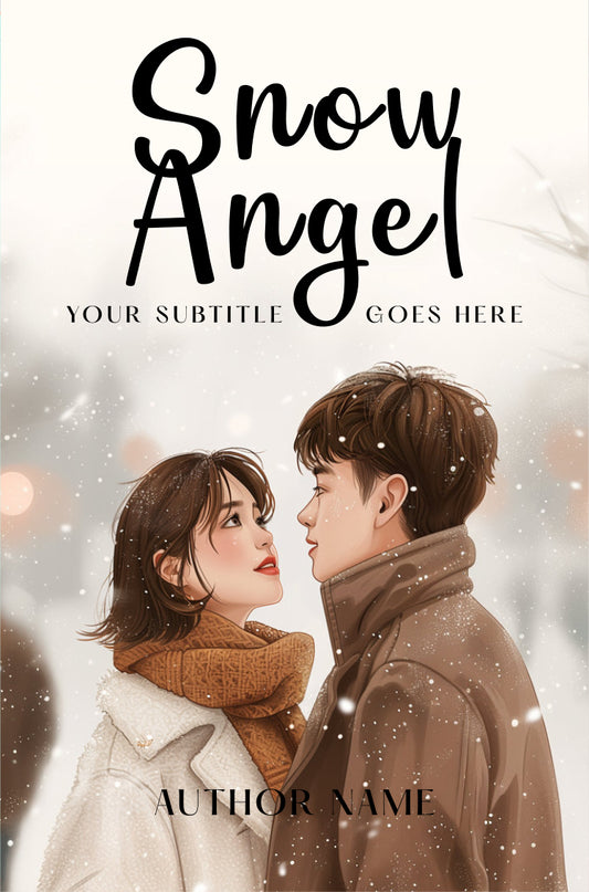 Snow Angel Pre-Made Book Cover