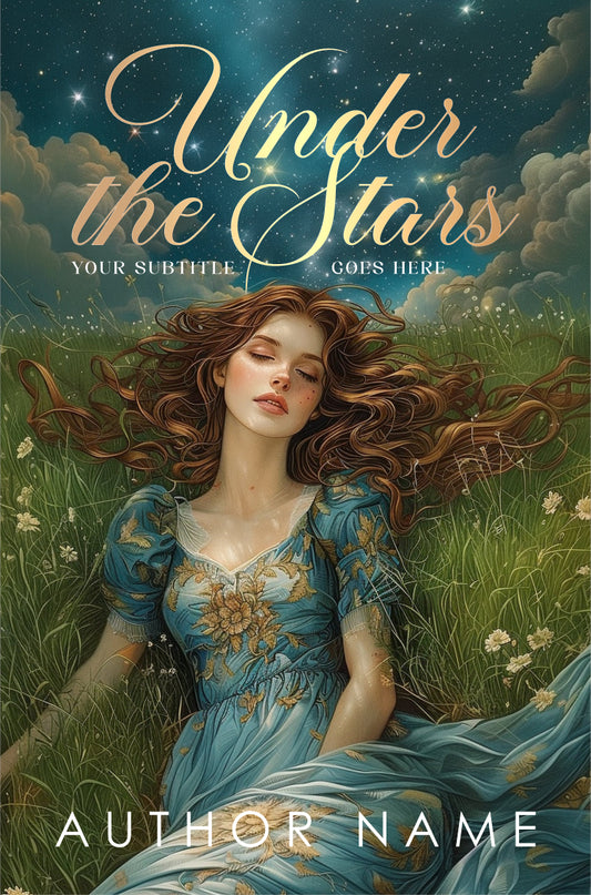 Under the Stars Pre-Made Book Cover