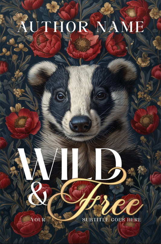 Wild & Free Pre-Made Book Cover