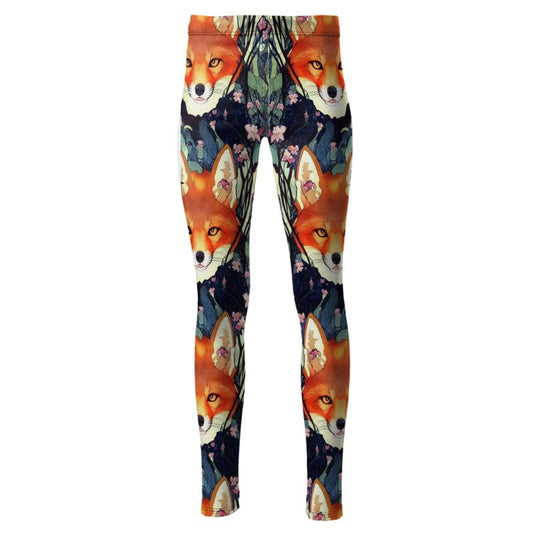 Red Fox High Waisted Leggings