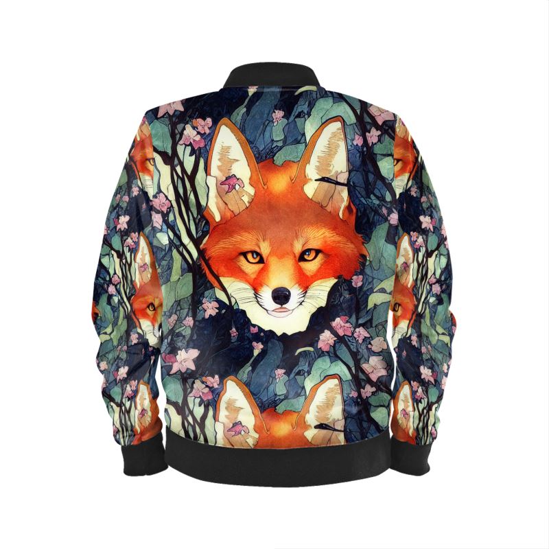 Red Fox Ladies Bomber Jacket