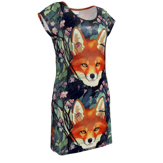 Red Fox Ladies Tunic T Shirt