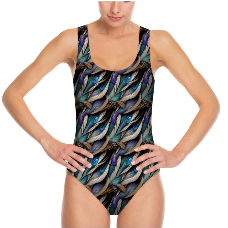 Peacock Feathers Swimsuit