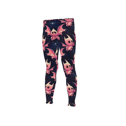 Cute Bats Girls Leggings