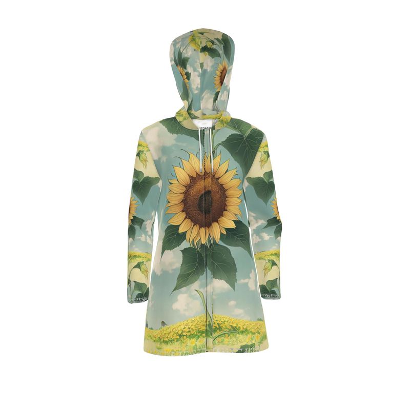 Sunflower Womens Hooded Rain Mac