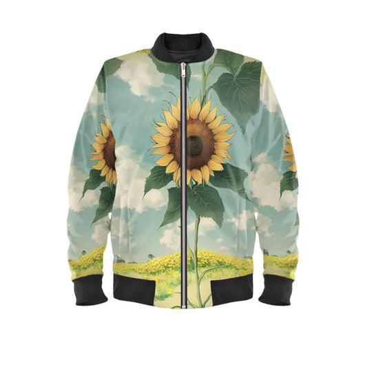 Sunflower Ladies Bomber Jacket