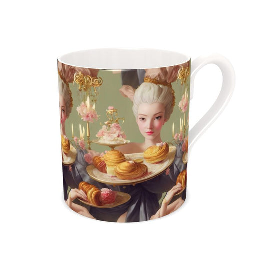 Let Them Eat Cake Bone China Mug