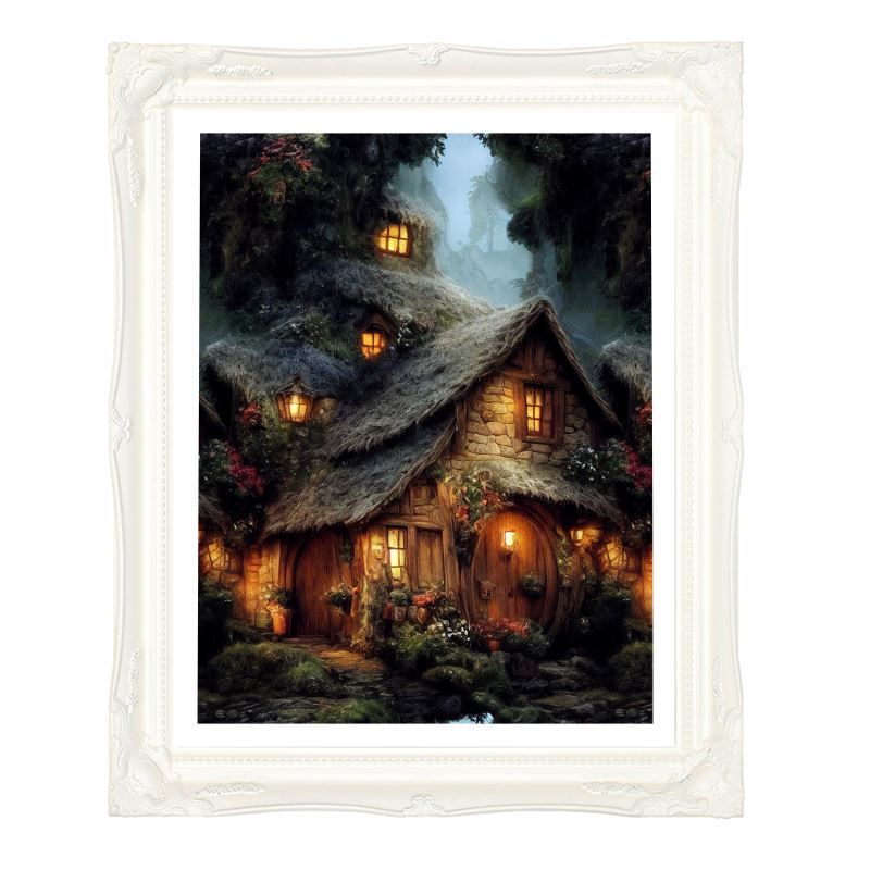 Hobbit Home Ornate Frame Art Prints