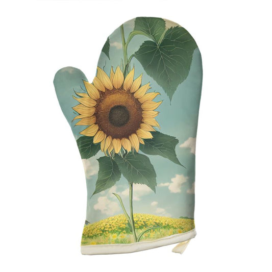 Sunflower Oven Glove