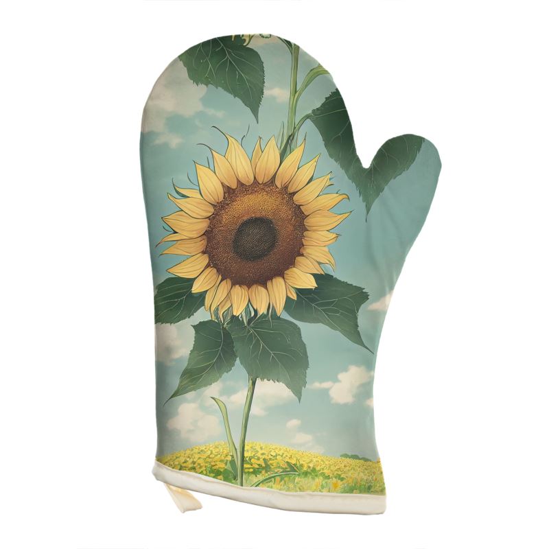 Sunflower Oven Glove